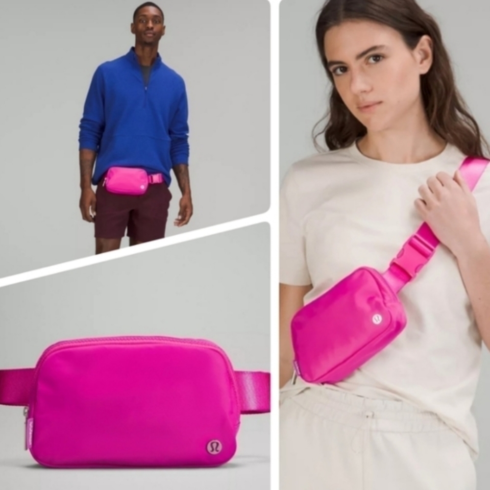 Lululemon Sonic Pink Everywhere Belt Bag - Picture 2 of 5